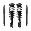 Transit Auto Front Rear Complete Shocks Strut & Coil Spring Kit For Chevrolet Equinox Pontiac Torrent K78M-100076